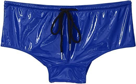 Sexy Bright Mirror PU Leather Men's Underwear Leather - Image 5