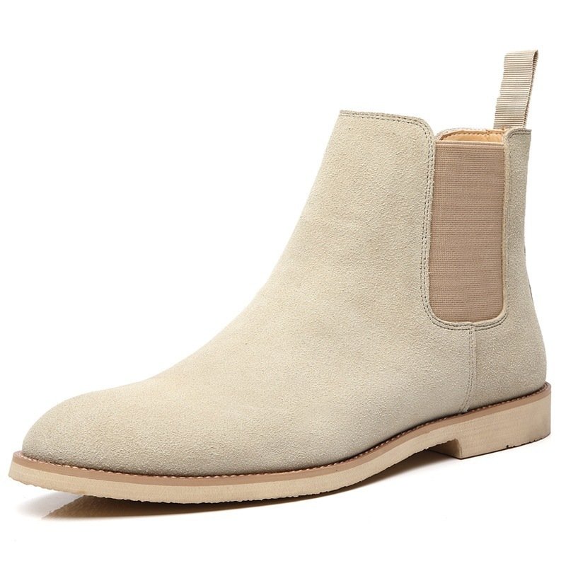 Men's Chelsea Boots AutumnWinter Suede High-Top - Image 6