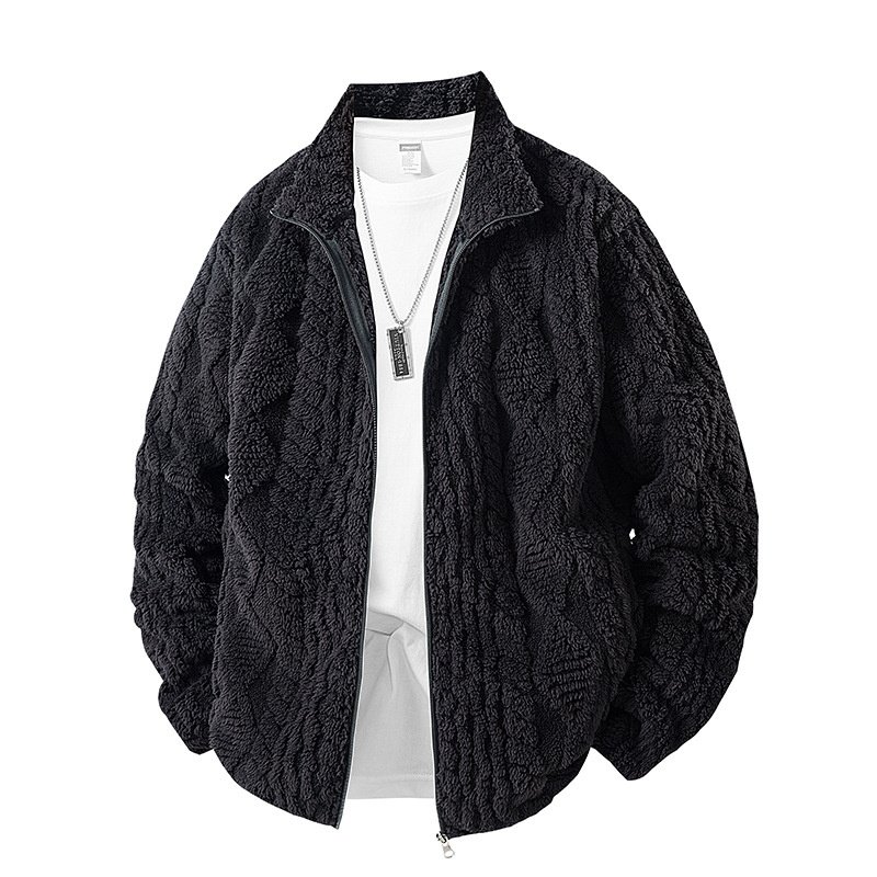 Fleece Padded Men's Warm Jacket - Image 7