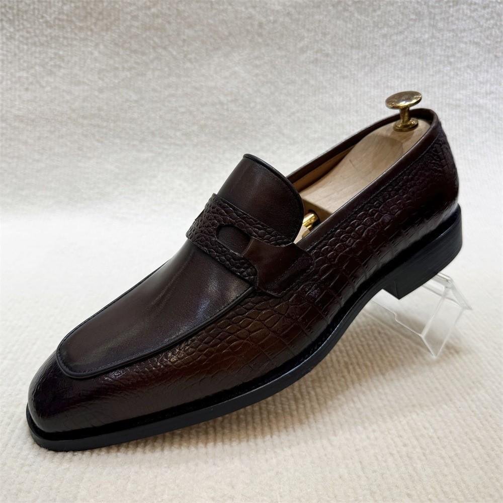 Large-size Mens Casual Formal Leather Shoes - Image 3