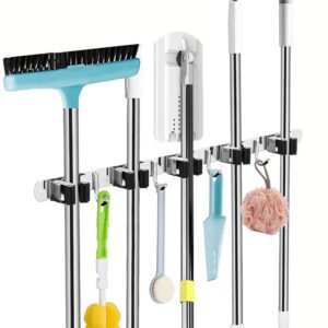 304 Stainless Steel Nail-free Mop Rack