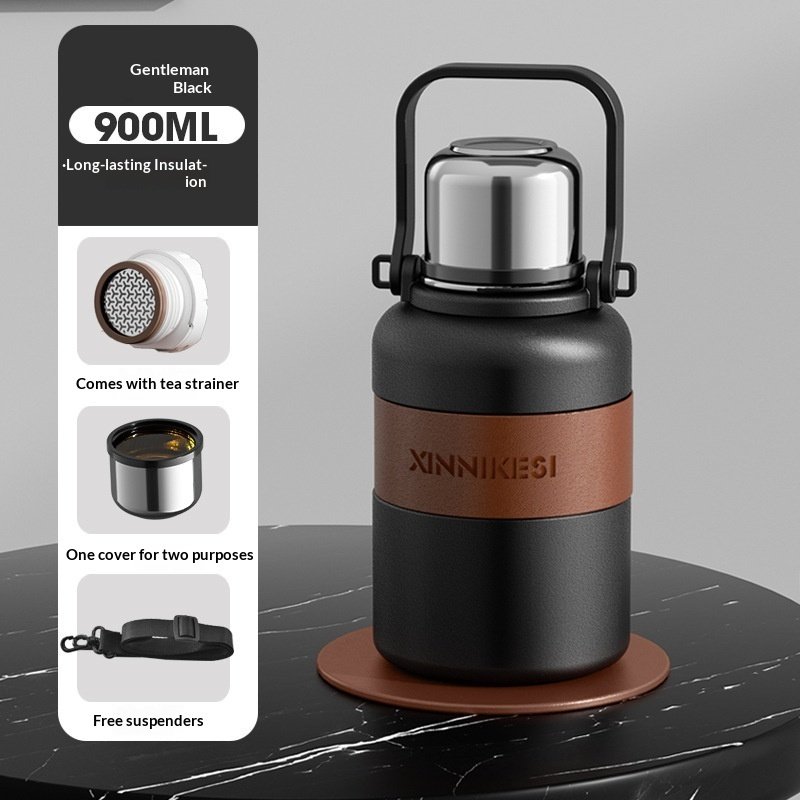 Stainless Steel Outdoor Portable Large-Capacity Insulated Bottle - Image 4