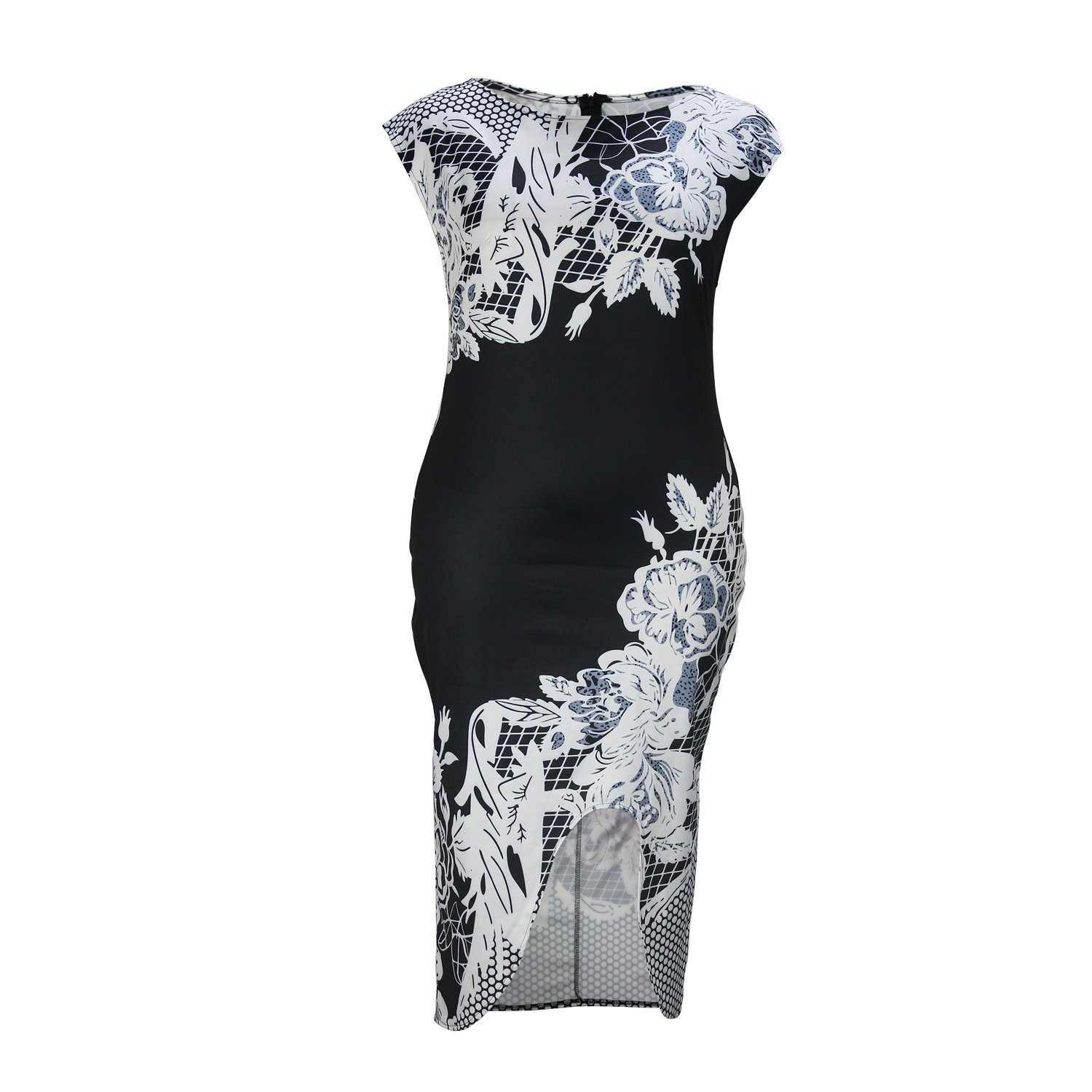 Women's Clothing Elegant Cheongsam Slim Fit Plus Size Dress - Image 3