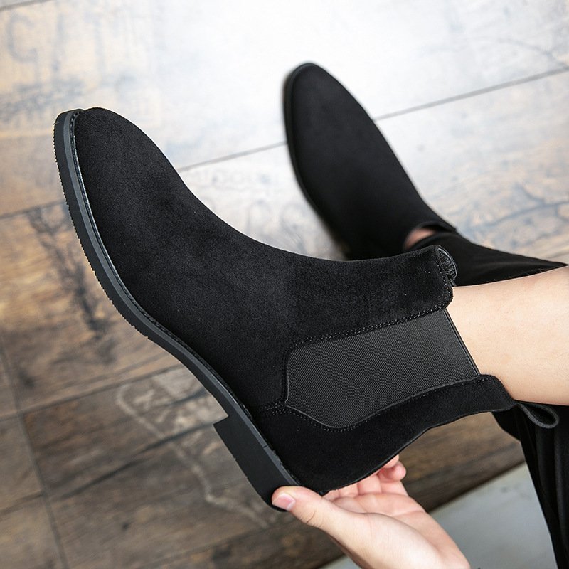 Plus-size Formal Casual Shoes High-top Leather Shoes European And American-style Ankle Boots - Image 7