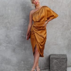 Women's Fashion Irregular Dress Evening Dress