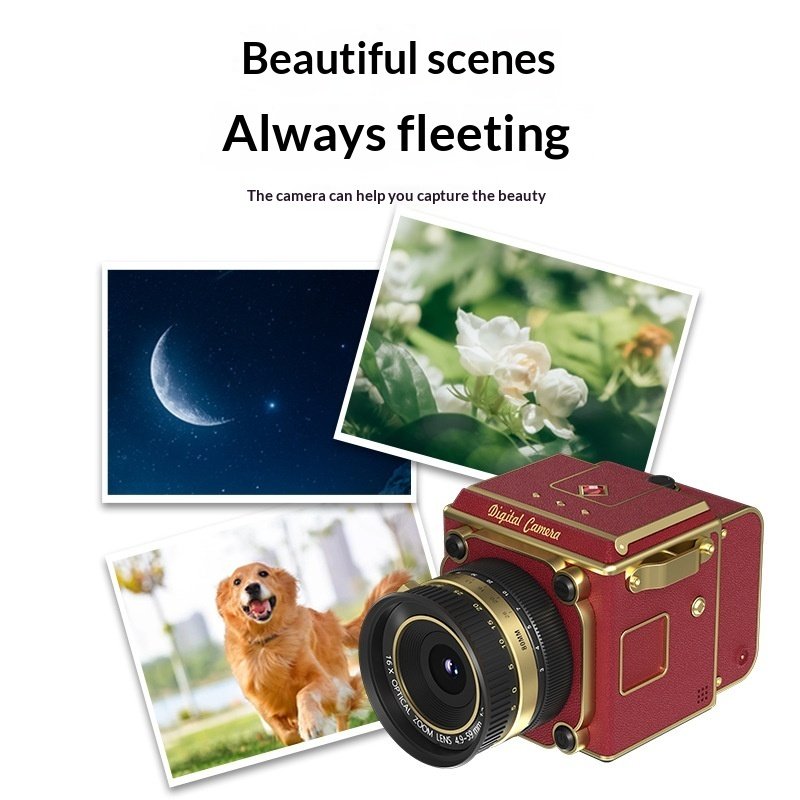 Ultra-clear Flip-screen Compact Camera Digital - Image 2