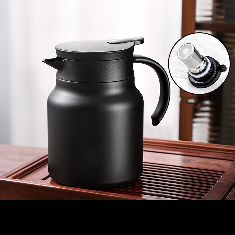 316 Stainless Steel Stewing Household Large Capacity Insulated Kettle With Tea Partition - Image 6