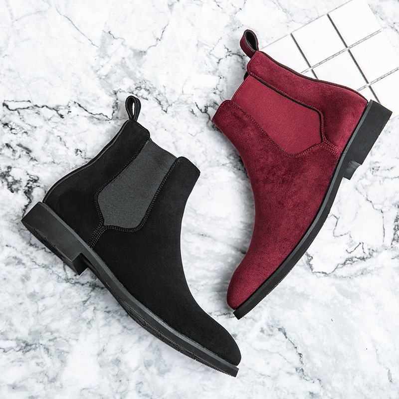 Plus-size Formal Casual Shoes High-top Leather Shoes European And American-style Ankle Boots - Image 3