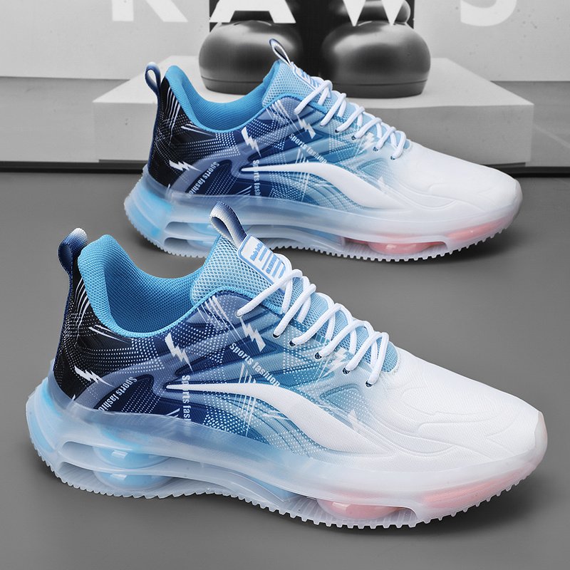 AutumnWinter Fleece-Lined Cotton Shoes Shock-Absorbing Plus-Size Mens Sneakers - Image 4