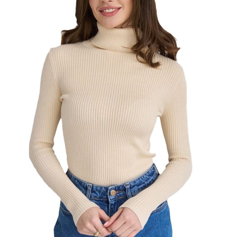 Turtleneck Sweaters Bottoming Shirt European And American - Image 4
