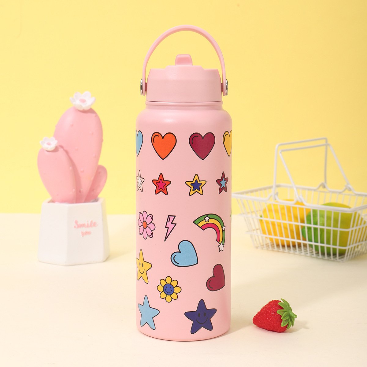 304 Stainless Steel Portable Large-Capacity Vacuum Insulated Bottle - Image 5