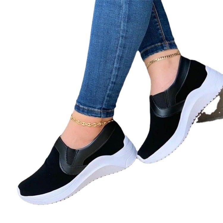 Flat Sneakers Women Breathable Walking Shoes - Image 4