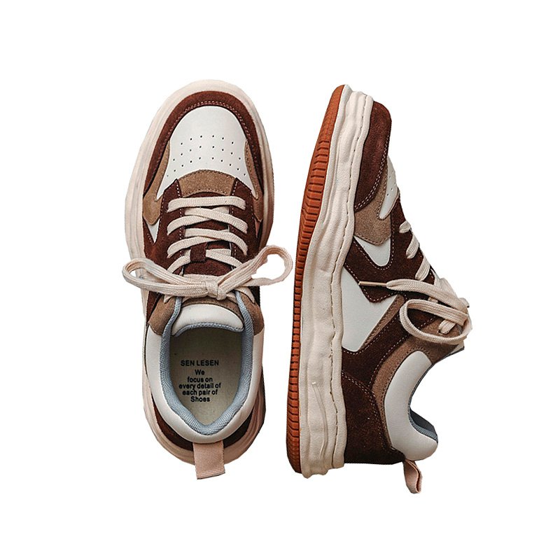 Niche Dad Men And Women Casual Sports Couple Skateboard Shoes - Image 5