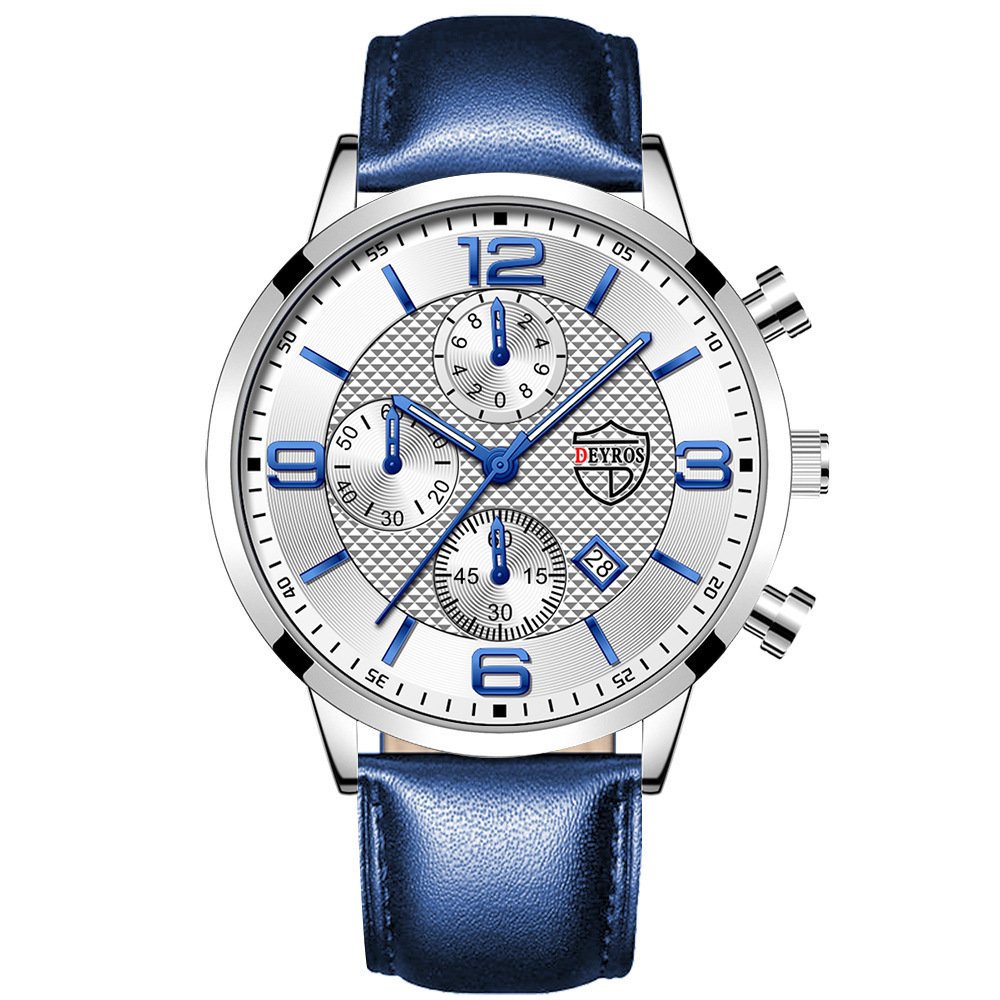 Men's Fashion Simple Calendar Luminous Quartz Watch - Image 4