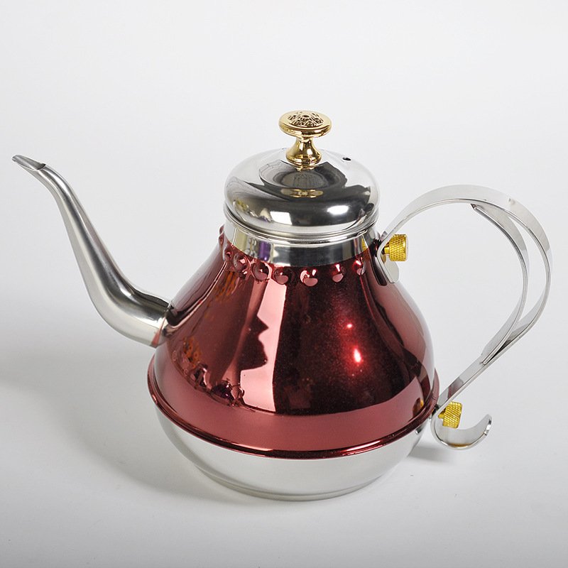 Large Capacity Stainless Steel Teapot For Restaurants - Image 4