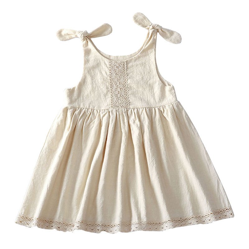 Girl Lace Princess Dress Lace Up - Image 7