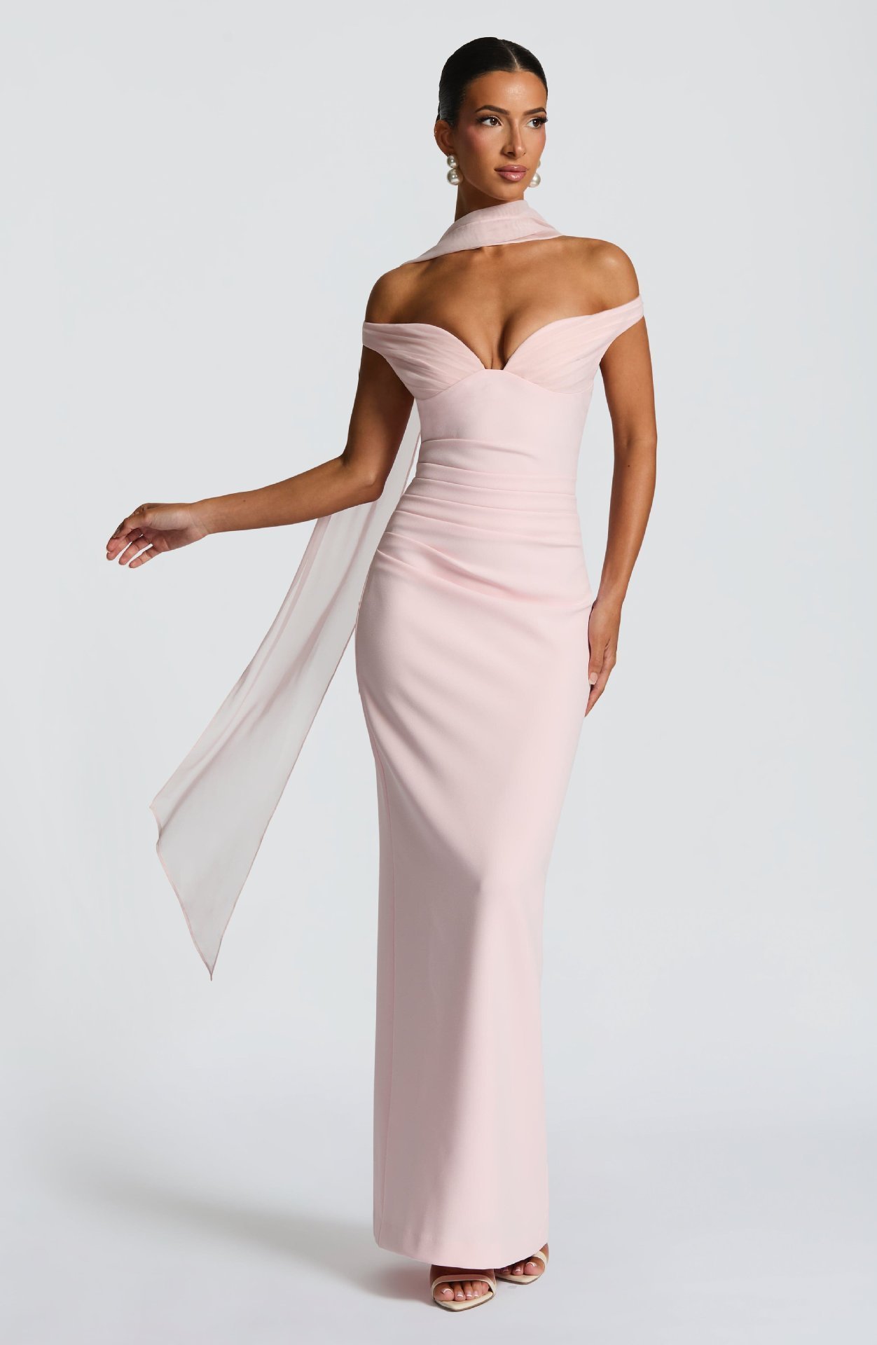 Sexy Hot Girl Tube Top Off-shoulder Waist Elastic Hip Dress - Image 3