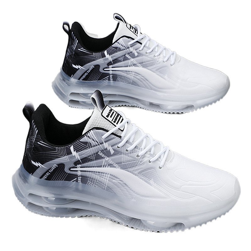 AutumnWinter Fleece-Lined Cotton Shoes Shock-Absorbing Plus-Size Mens Sneakers - Image 6