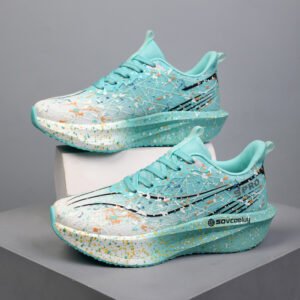 Marathon Running Carbon-Plate Noctilucent Fashion Sneakers