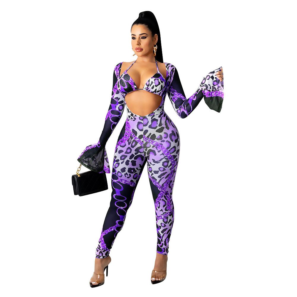 Digital Printed Two-piece Suit Female - Image 6