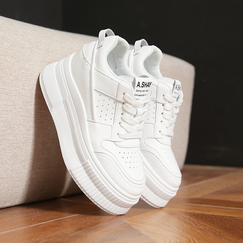 Chunky-soled Casual Shoes For Short Women That Add Height - Image 4