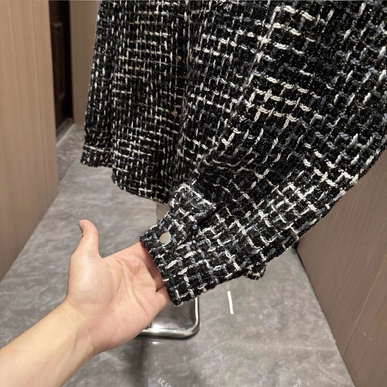 Male Loose Fit Versatile Retro Chunky-knit Jacket - Image 6