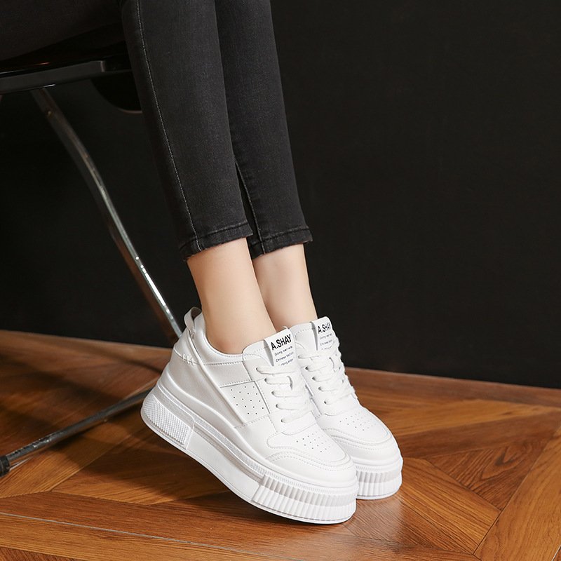 Chunky-soled Casual Shoes For Short Women That Add Height - Image 3