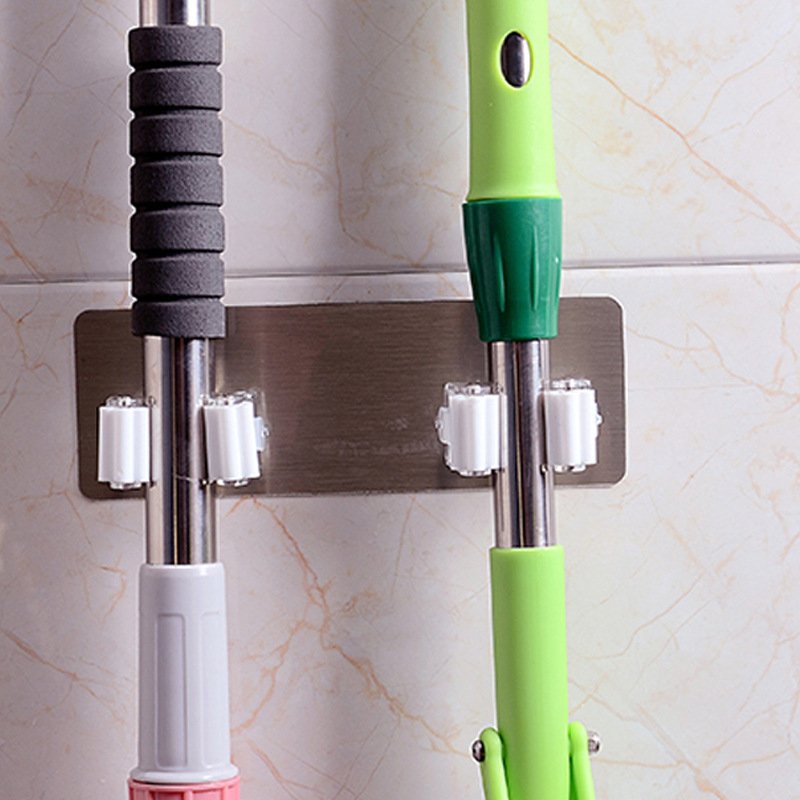 Colorful Multi-Purpose Hooks Wall Mounted Mop Organizer Holder RackBrush Broom Hanger Hook Kitchen Bathroom Strong Hooks - Image 5