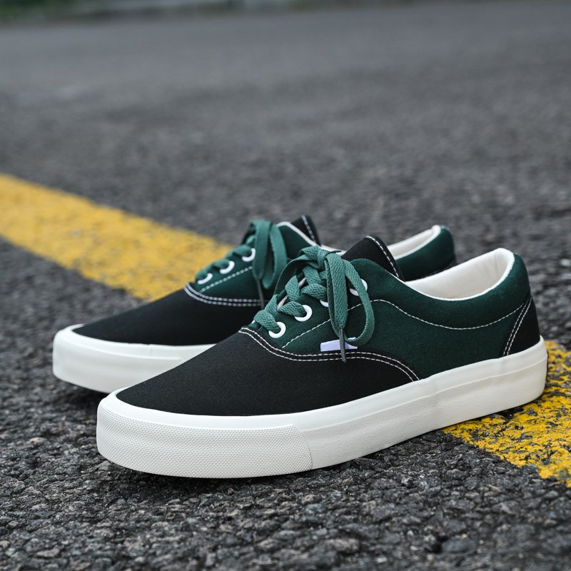 New Summer Low-Top Canvas Shoes, Vintage Couple Skate Sneakers For Men