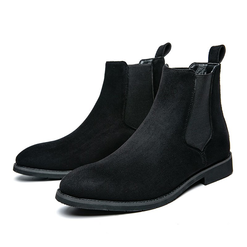 Plus-size Formal Casual Shoes High-top Leather Shoes European And American-style Ankle Boots - Image 2