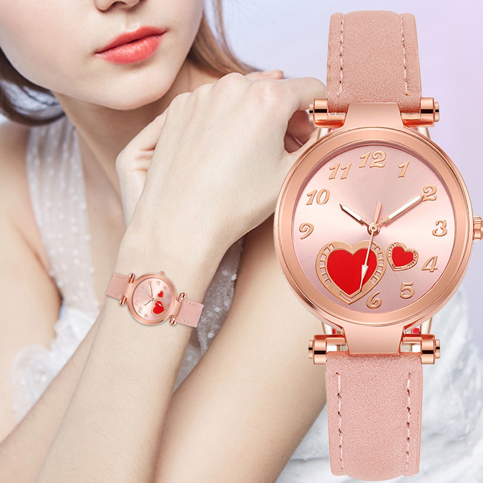 Retro Love Watch Women's Niche Simplicity - Image 6
