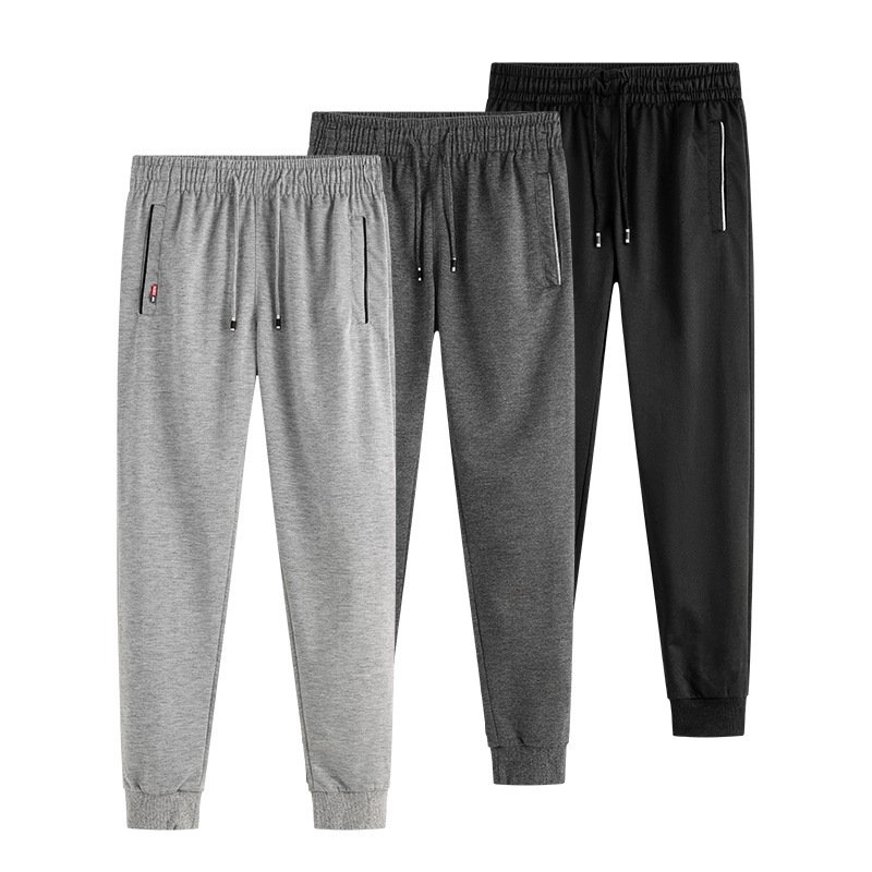 Sweatpants Korean Version Of The Trend Of The New Slim Winter Pants With Small Feet And Mouth Trousers