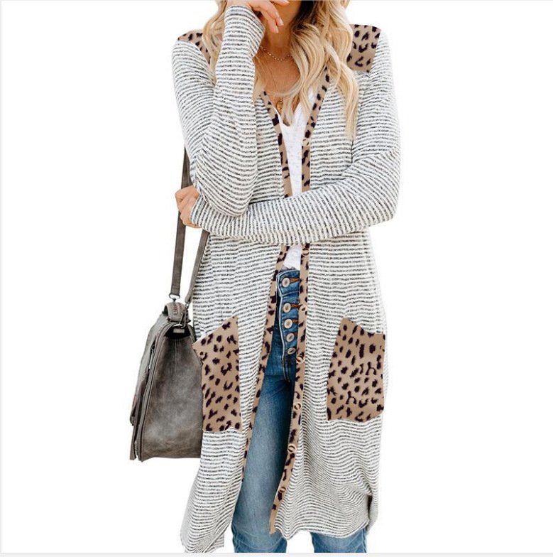 European And American Sweater Coat - Image 7