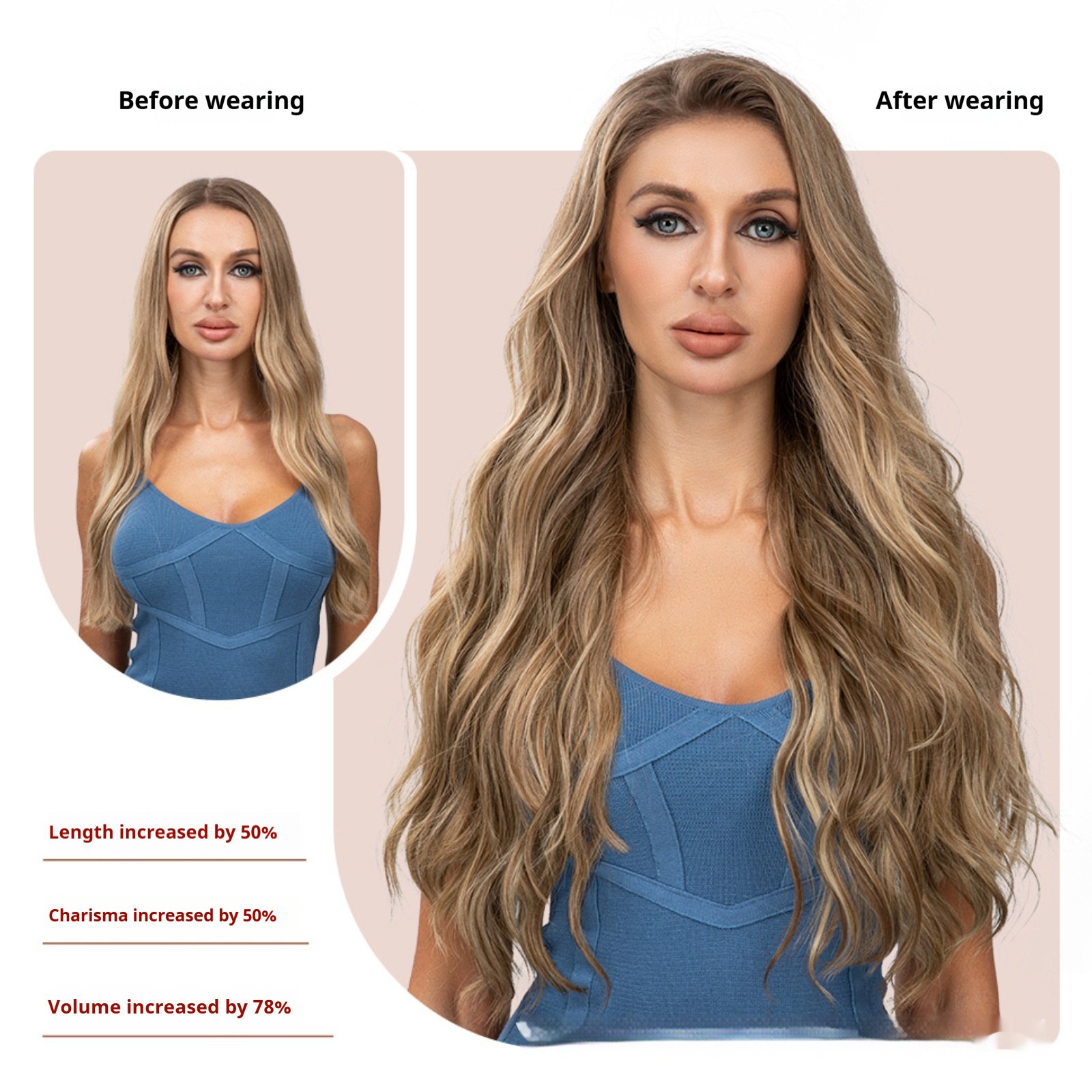 High Temperature Silk Wig For Women - Image 10
