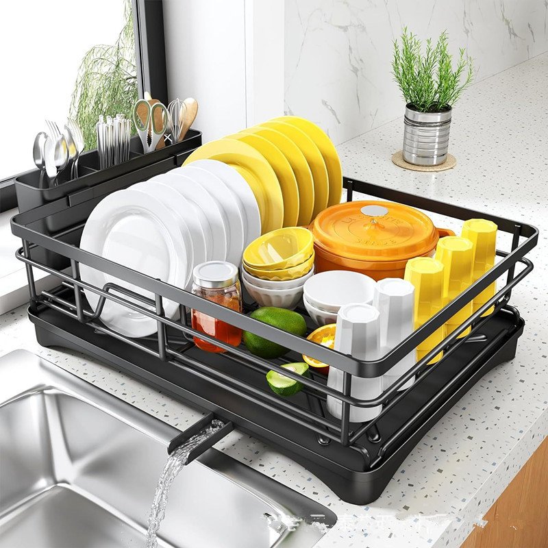 Kitchen Dish Sorting Sink Drain Rack - Image 2