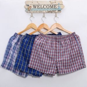 Brocade Cotton Arrow Pants Plaid Loose Casual Pajama Pants Men