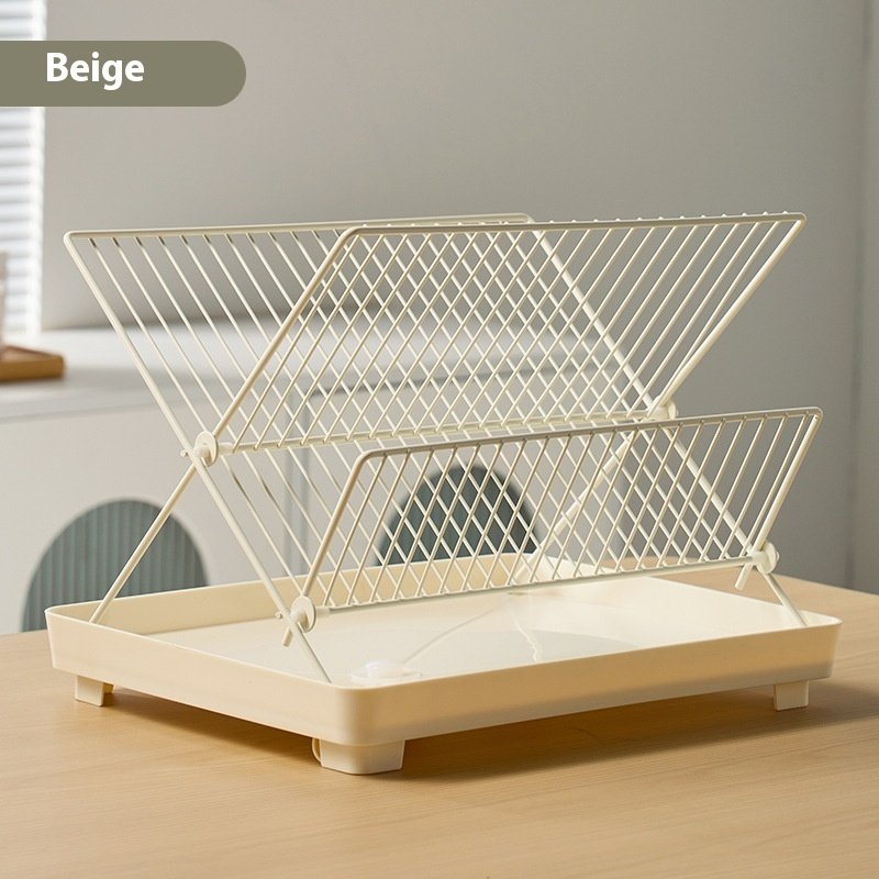 Household Folding Kitchen Dish Draining Rack - Image 6