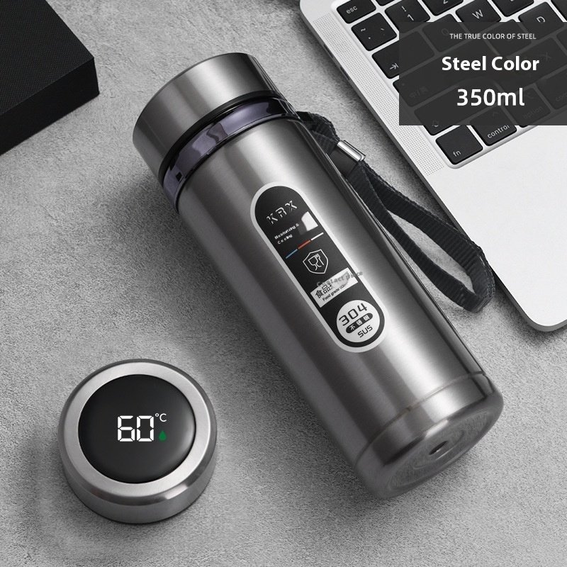 Stainless Steel Gradient Color Large-capacity Vacuum Flask - Image 5