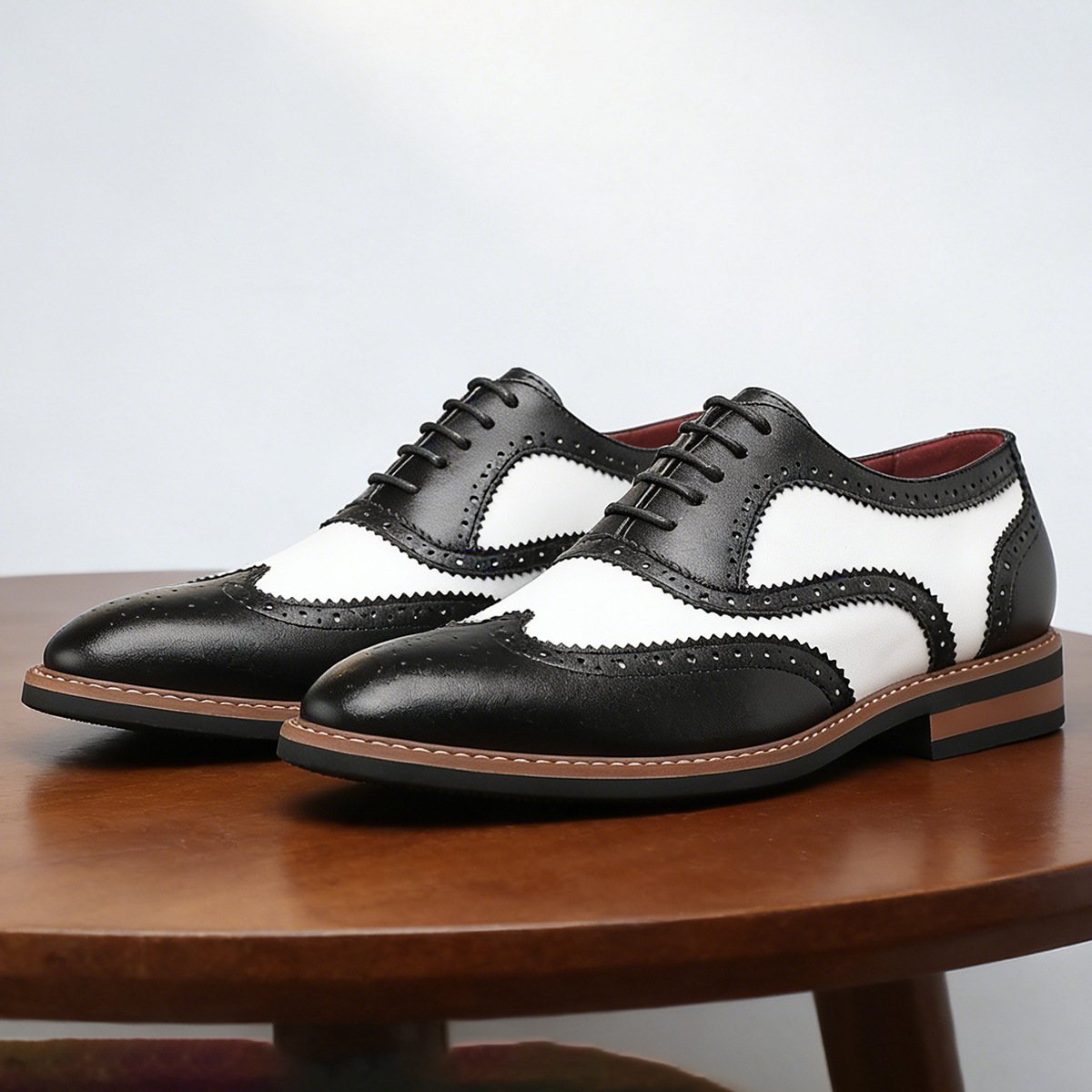 Casual Pointed-toe Lace-up Versatile Mens Shoes - Image 5