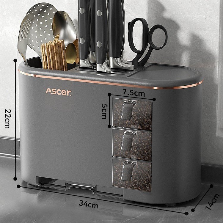 Multifunctional Kitchen Shelf Condiment Organizer - Image 10