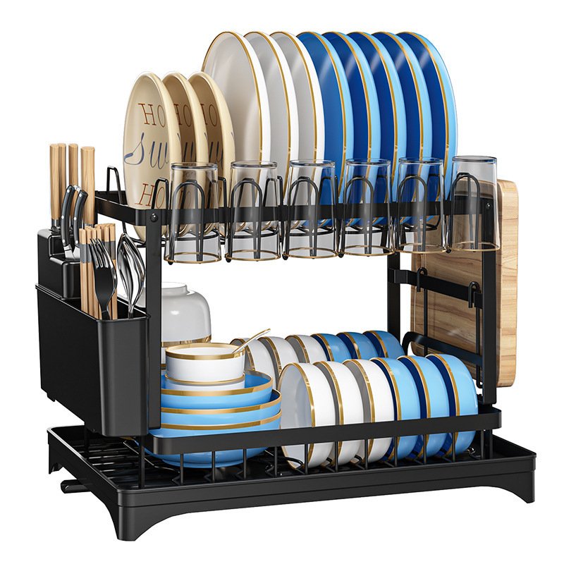 Simple Home Kitchen Dish Storage Drain Rack - Image 7