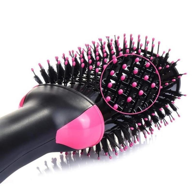 Multifunctional Hair Dryer Hot Air Brush Style Women Hair Straightener Curler One Step Electric Blow Dryer Brush - Image 7