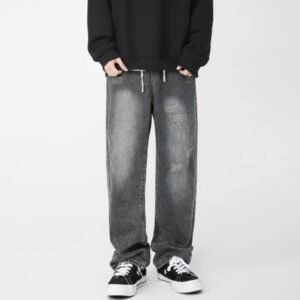 Retro Easy Matching Jeans For Men And Women