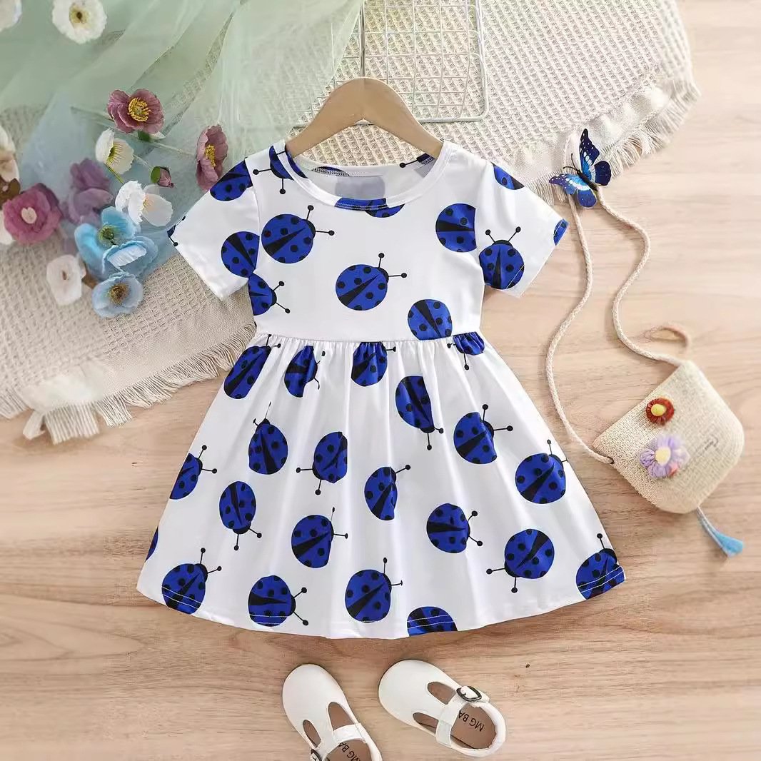 Embroidered Flowers Holiday Party Dress Girl - Image 7