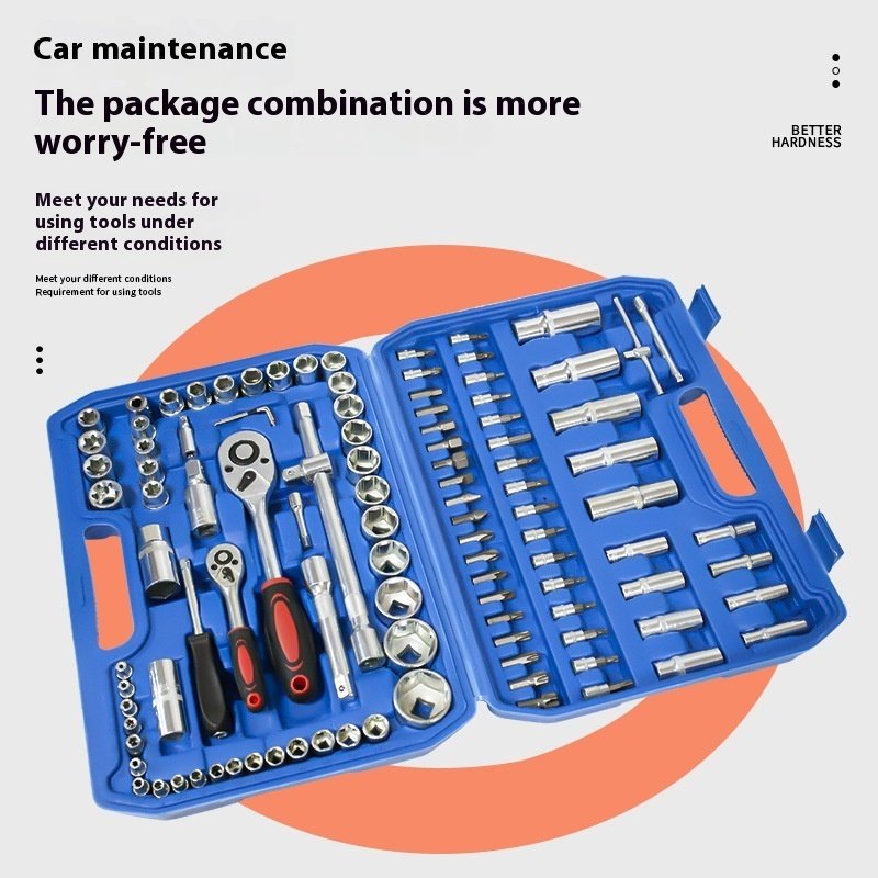 Auto Repair Tools Suit Ratchet Wrench Combination Repair Tools - Image 4